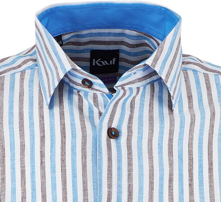 Immagine prodotto Kauf "Bari Kent Kurzarm regular fit mit Kontrast mit Leinen" (L)