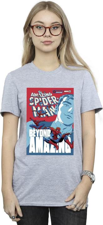 Immagine prodotto Spider-Man Beyond Amazing Cover Maglietta Ampia Donna (M)