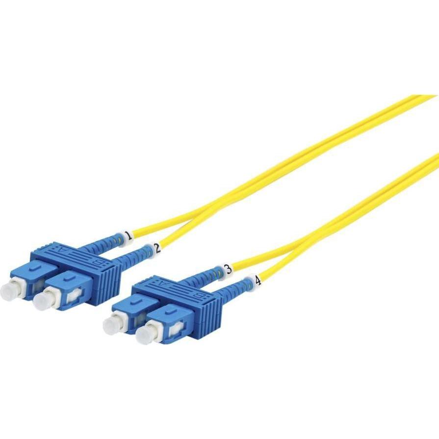 MicroConnect SC/UPC-SC/UPC 20m OS2 (20 m), Netzwerkkabel