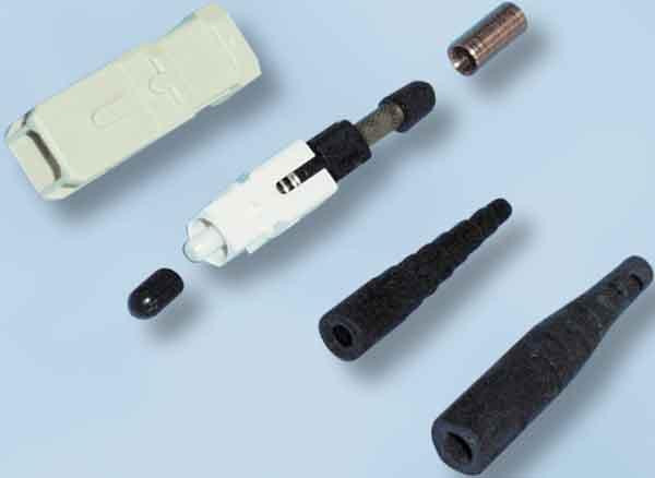 Actual product image Corning Cable Systems UniCam ST connector G50 ceramic ferrule 95-050-51 (S/UTP, 95 m)