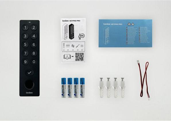 Actual product image Tedee Keypad Pro (Fingerprint)