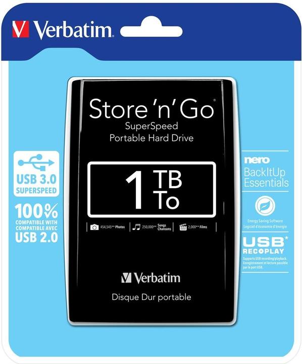 Produktbild Verbatim Store n Go (1 TB)