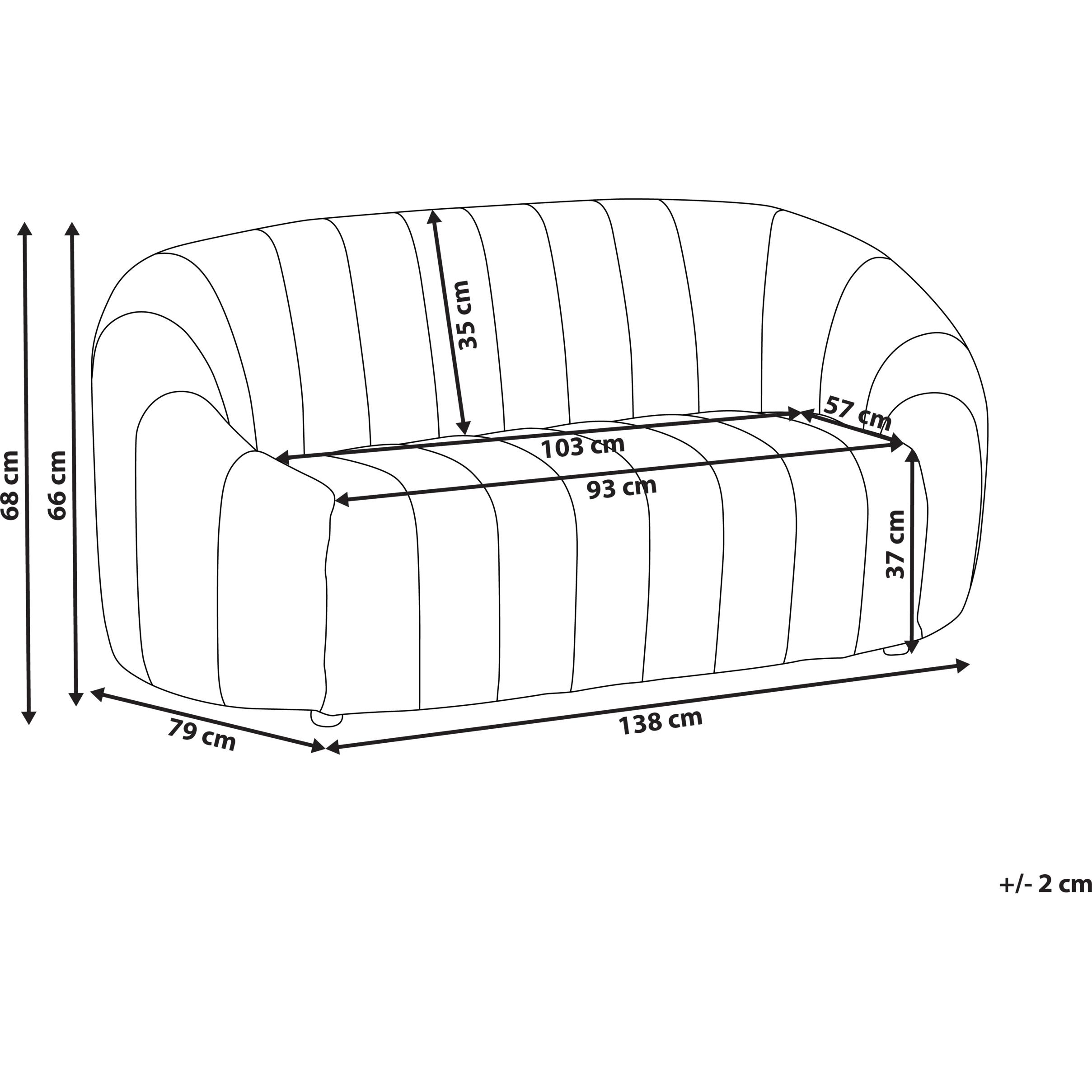 Thumbnail - Beliani, Sofa, Malung (2-Sitzer)