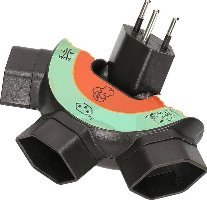 Actual product image Steffen Steko Peacock branching plug (Type 13, 3x)