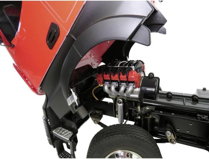 Actual product image Thicon Models 1:14/1:10 V8 engine dummy for 540cc engine