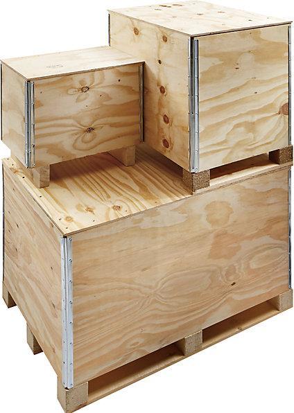 Produktbild kaiserkraft Holzfaltkiste Premium (1 x)