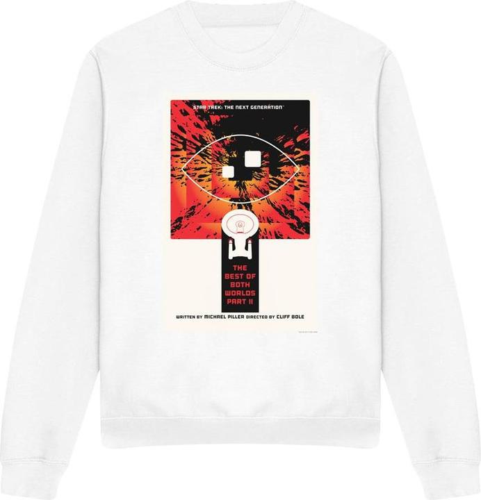Actual product image Unisex Adult The Next Generation Season 4 Episode 1 Sweatshirt (S)
