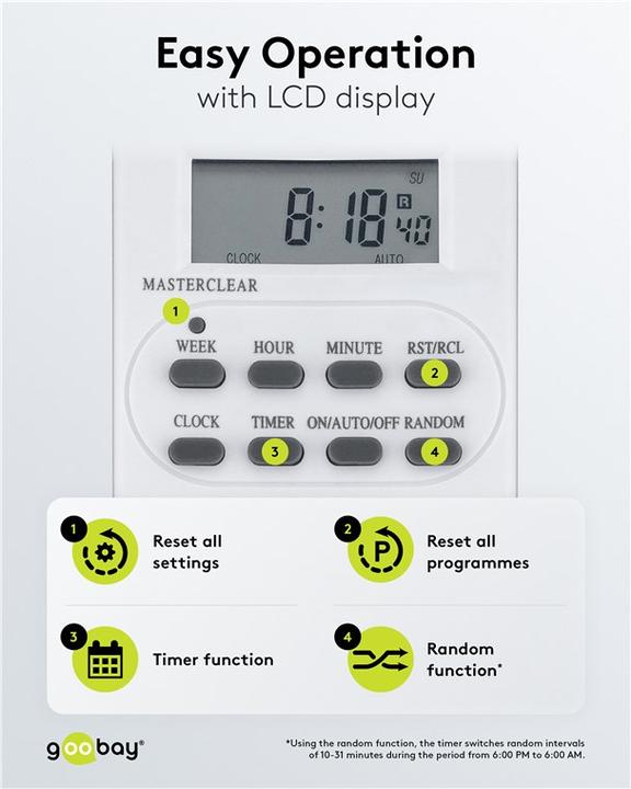 Productafbeelding Goobay Timer
