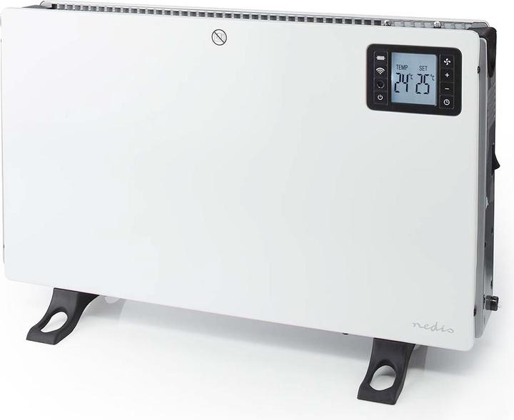 Productafbeelding Nedis SmartLife Convectorpan - Wi-Fi - 2000 W - 3 warmhoudstandaarden - LCD - 5 - 37 C - Regelbare (2000 W)