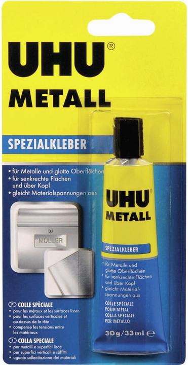 UHU Metall Spezialkleber (30 g, 33 ml)