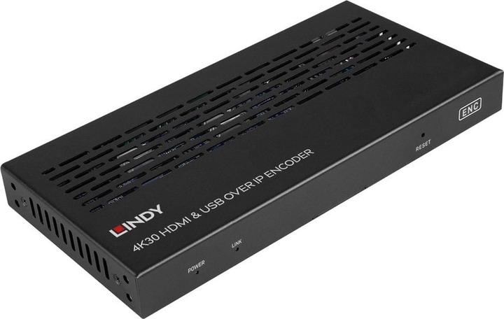 Image du produit Lindy 4K30 HDMI & USB sur IP Encodeur Multicast & Mur d'images