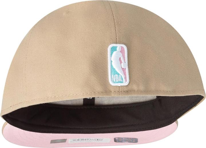 Actual product image New Era 59Fifty Fitted Cap - Los Angeles Lakers camel beige (7 1/4)
