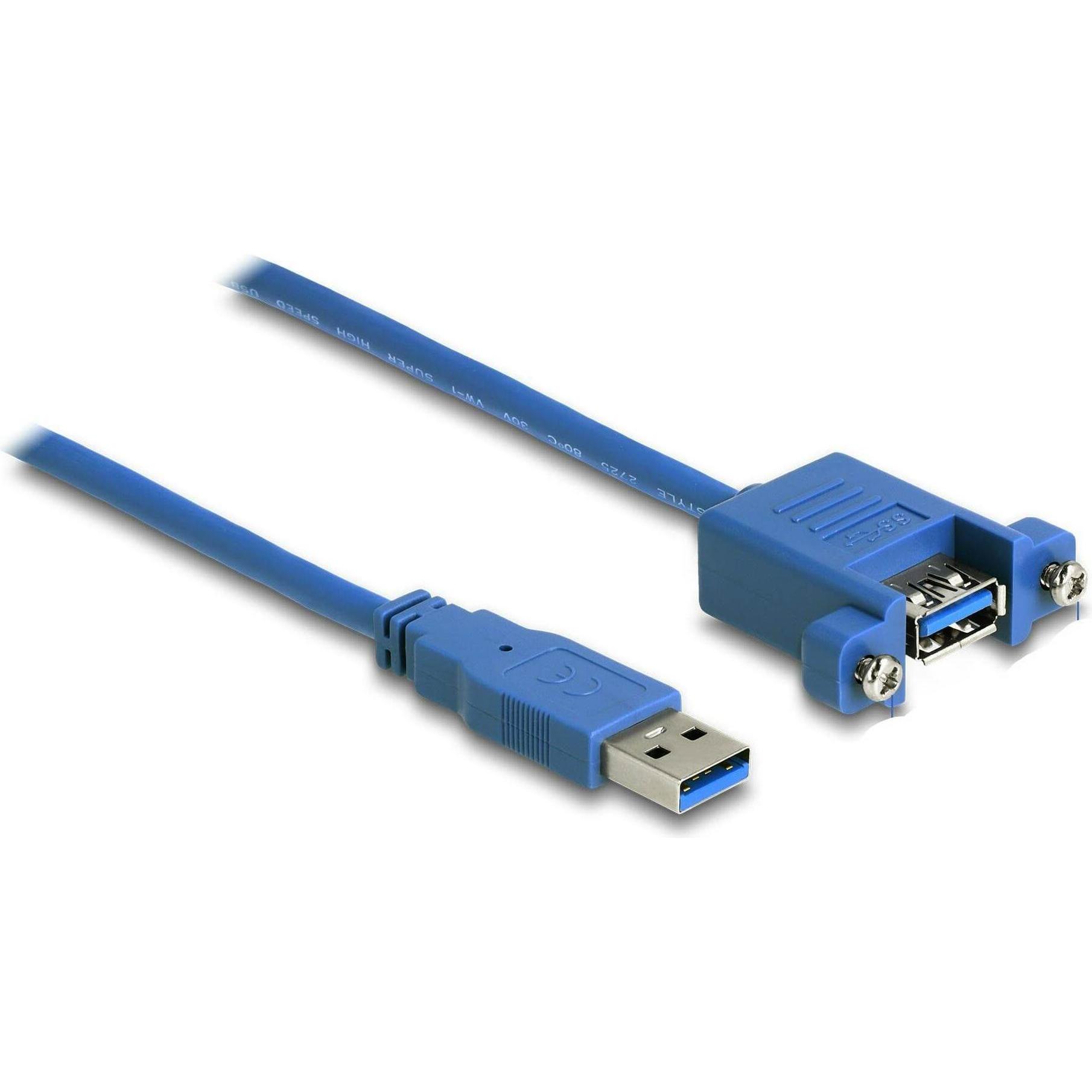Delock USB A – USB B (1 m, USB 3.0), USB Kabel