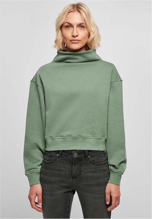 Produktbild Urban Classics Ladies Organic Short High Neck Crew (5XL)