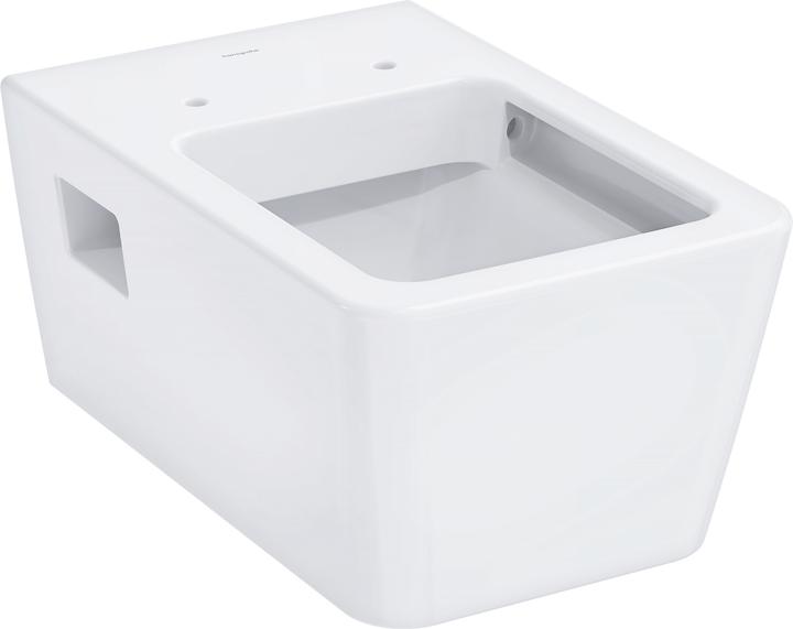 Image du produit hansgrohe EluPura Original Q WC suspendu, AquaChannel Flush, HygieneEffect, 360x540mm, EcoSmart, bla