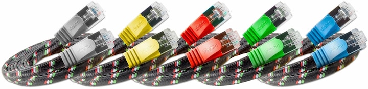 Immagine prodotto Wirewin Cavo sottile e resistente (STP, CAT6, 0.50 m)