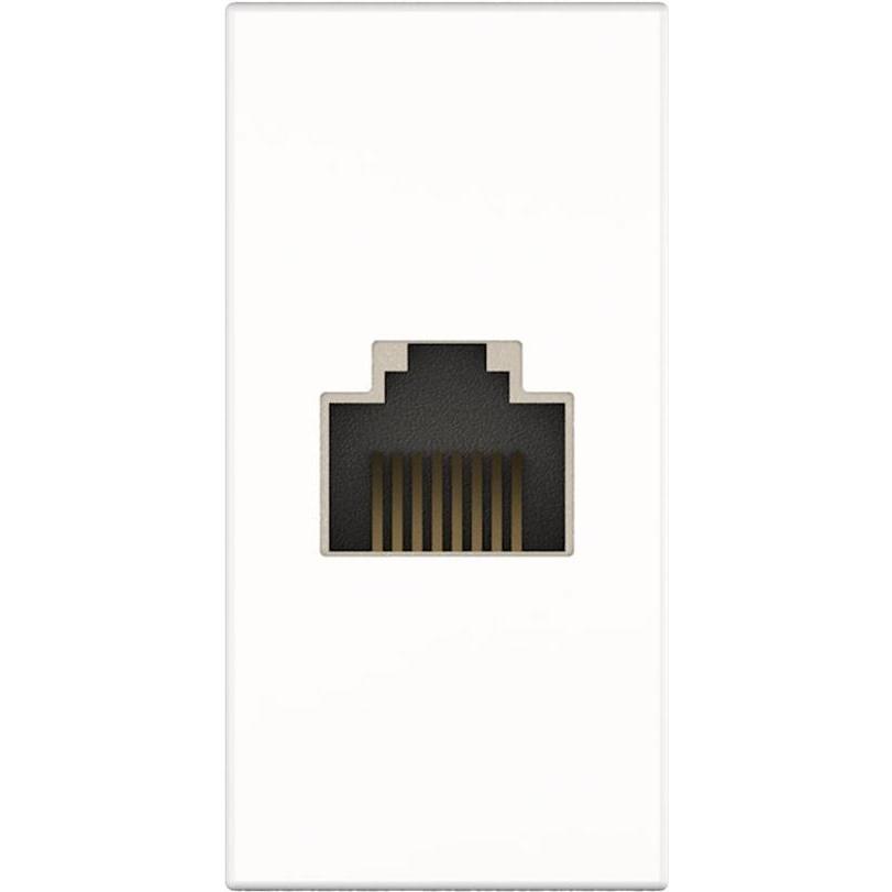 Kindermann, Steckdosenleiste, 7464000527. Buchsen-Typ: RJ-45, Module Menge (max): 1 Modul(e). Produktfarbe: Weiss. Breit...