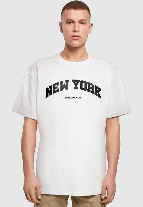 Produktbild Merchcode New York Wording - Heavy Oversize Tee - 116375 (XL)