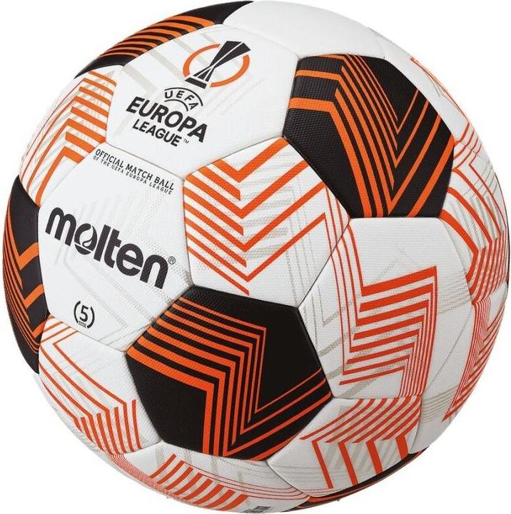 Produktbild Molten Fussball F5U5000-34 offizieller Spielball UEFA Europa League Saison 202... (5)