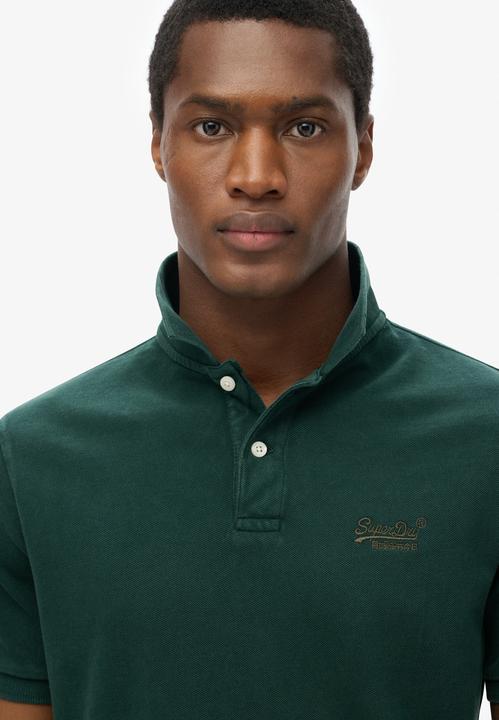 Actual product image Superdry Vintage Destroy Polo Shirt (S)