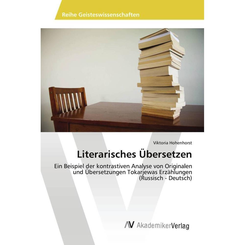 Literarisches Übersetzen, Fachbücher von Viktoria Hohenhorst
