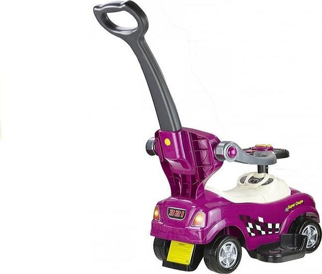 Lean Toys Rutschwagen Rutschauto Quick Coupe VIOLETT Rutschauto für Kinder Auto