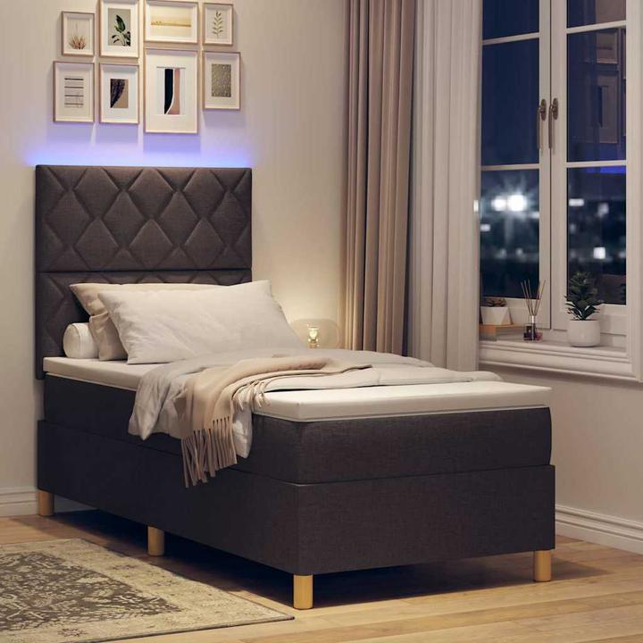Actual product image vidaXL Boxspringbett (100 x 200 cm)