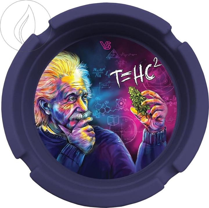 Image du produit V Syndicate Europe V-Syndicate Silicone Ashtray T=HC2 Einstein Classic
