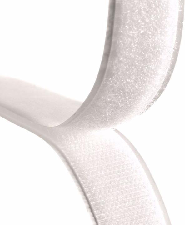 RS PRO Klittenband, 50 mm x 5 m, wit (50 mm)