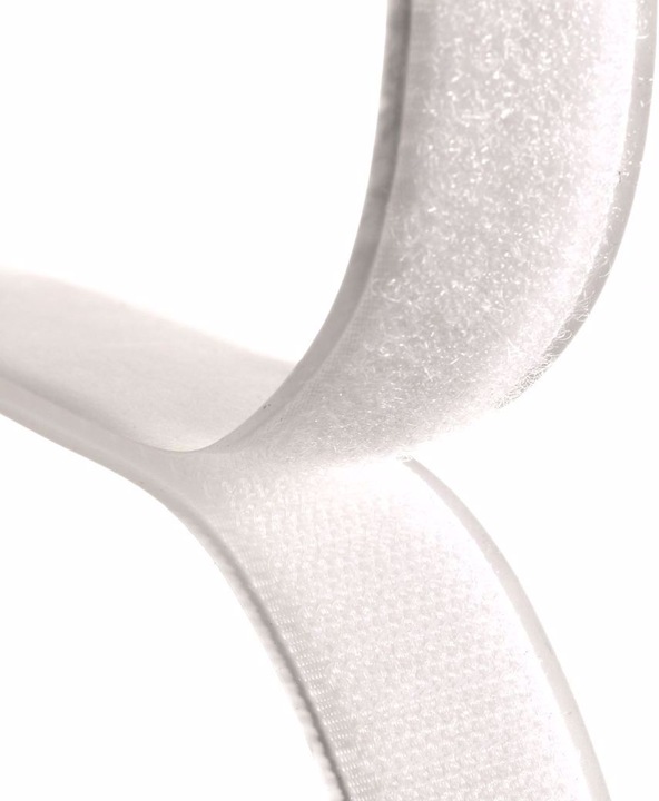 Immagine prodotto Rs Pro Nastro in velcro con chiusura a pressione, 50 mm x 5 m, bianco (50 mm)