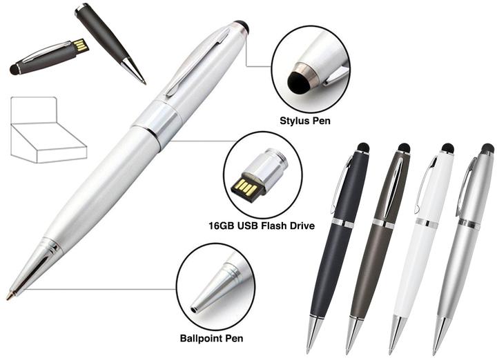 Produktbild Roost Touch Pen mit USB-Schlüssel CM3293 16 GB (assortiert)