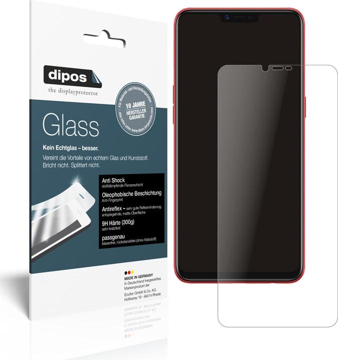Actual product image Dipos Screen Protector Anti-Shock (2 Piece, Oppo A3s)