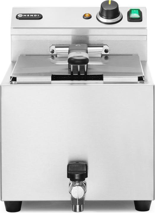 Hendi Deep Fryer with Drain Tap 10 l 400V 6600W