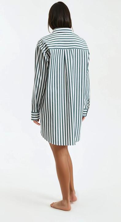Produktbild La Redoute Collections Nachthemd Popeline gestreift (M)