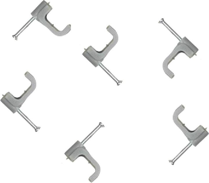 Actual product image SupaLec Cable clamps flat 100-pack
