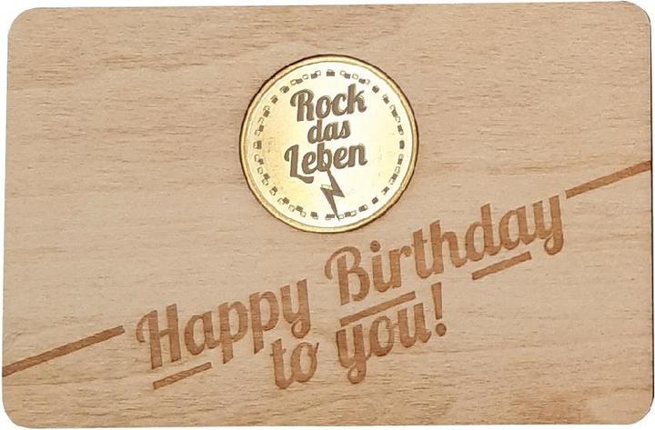 Actual product image Hergo Man in Luck Glckstaler "Rock das Leben" (2020)