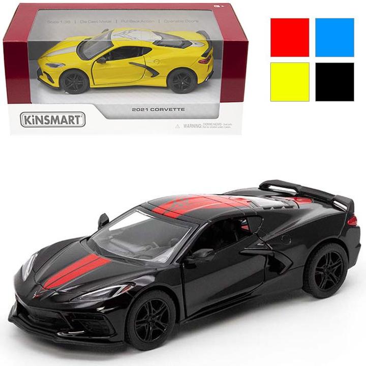 Kinsmart Gedruckte Corvette 1:36