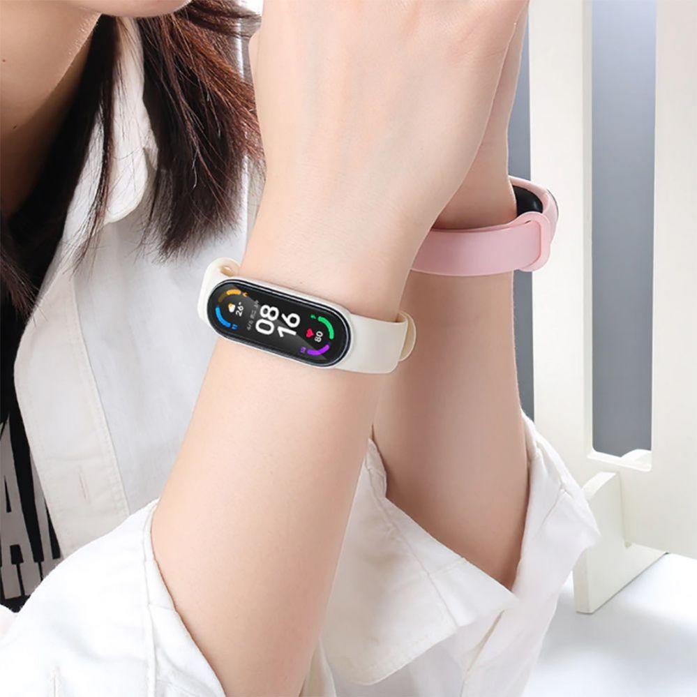 Thumbnail - Tech-Protect Pasek silikonowy Mi Smart Band 5 czarny, Smartwatch Zubehör, Schwarz