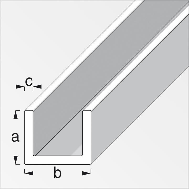 Immagine prodotto Alfer Profilo a U in alluminio 2 m AE