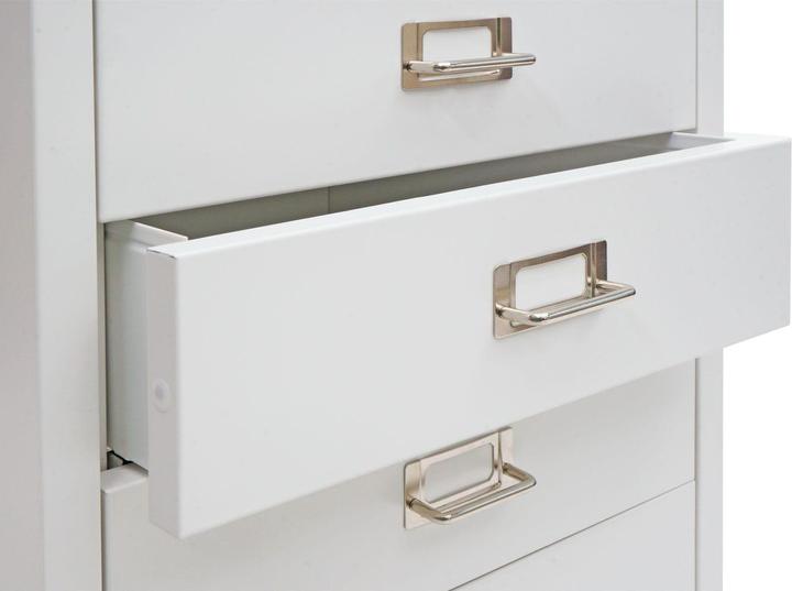 Immagine prodotto Mendler Piedistallo mobile HWC-L49, metallo 55x40x41cm 4 cassetti, bianco