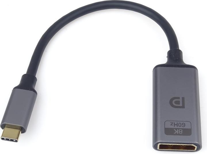 PremiumCord -Adapter USB-C to DisplayPort DP1.4 male-female 8K@60Hz and 4k@120Hz 20cm (20 cm)