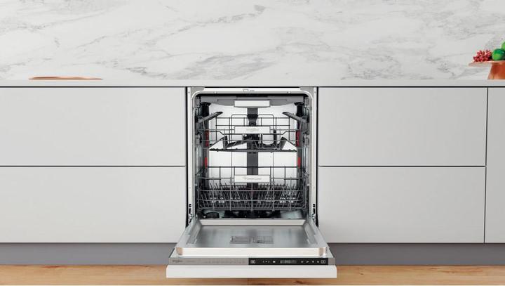 Immagine prodotto Whirlpool WIP 4O33 PLE S, Volledig ingebouwd, Volledige grootte (60 cm), Roestvrijstaal, Zwart, 1,55 m, 1,5 m