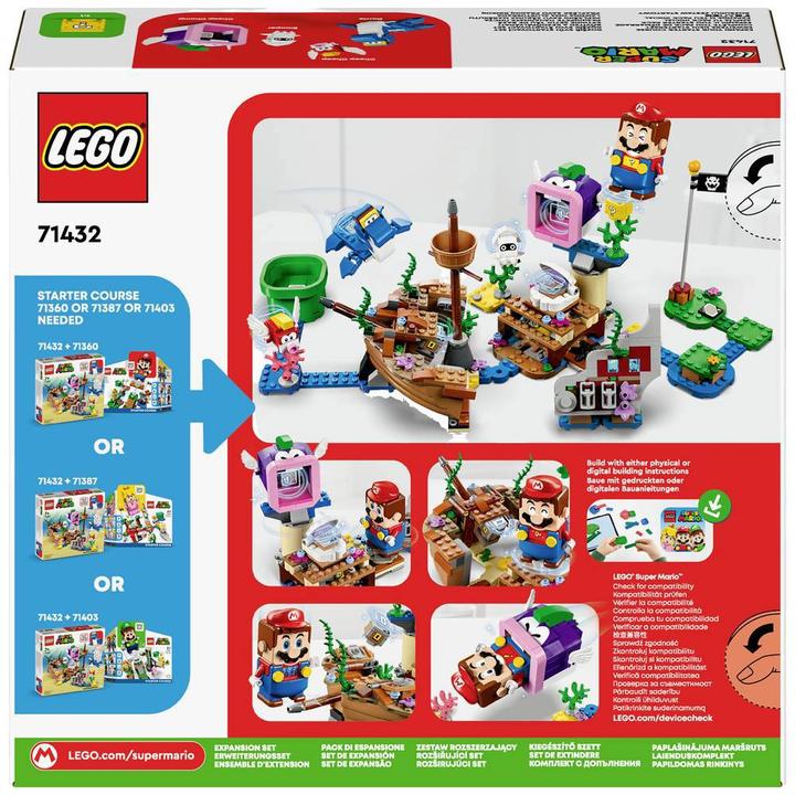 Image du produit LEGO Ensemble d’extension Aventure dans l'épave engloutie avec Dorrie (71432, LEGO Super Mario)