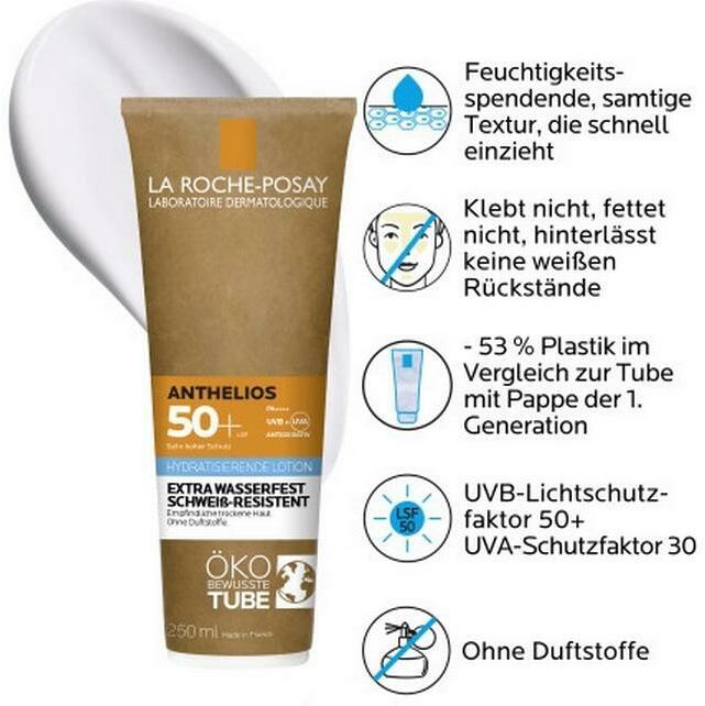 Actual product image La Roche Posay Anthelios (Suntan lotion, SPF 50+, 250 ml)