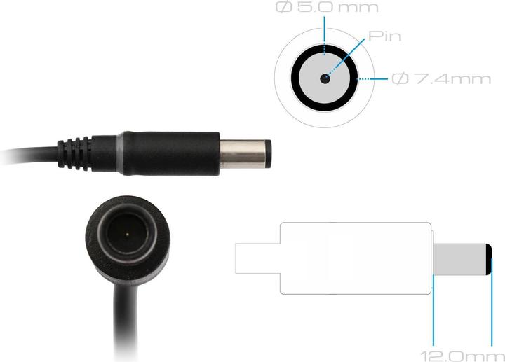 Actual product image Dell 6TFFF (65 W)