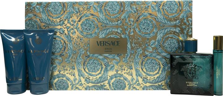 Image du produit Versace Eros Parfum Geschenkset 100ml EDP + 10ml EDP + 75ml Douchegel + 75ml Aftersahve Balsem (Set parfum)