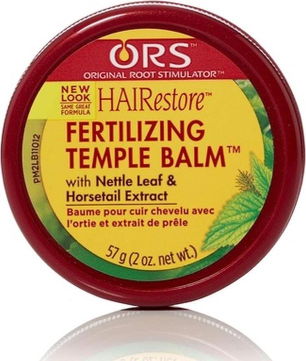 Actual product image ORS HAIRestore Fertilizing Temple Balm with Nettle Leaf and Horsetail Extract 2oz