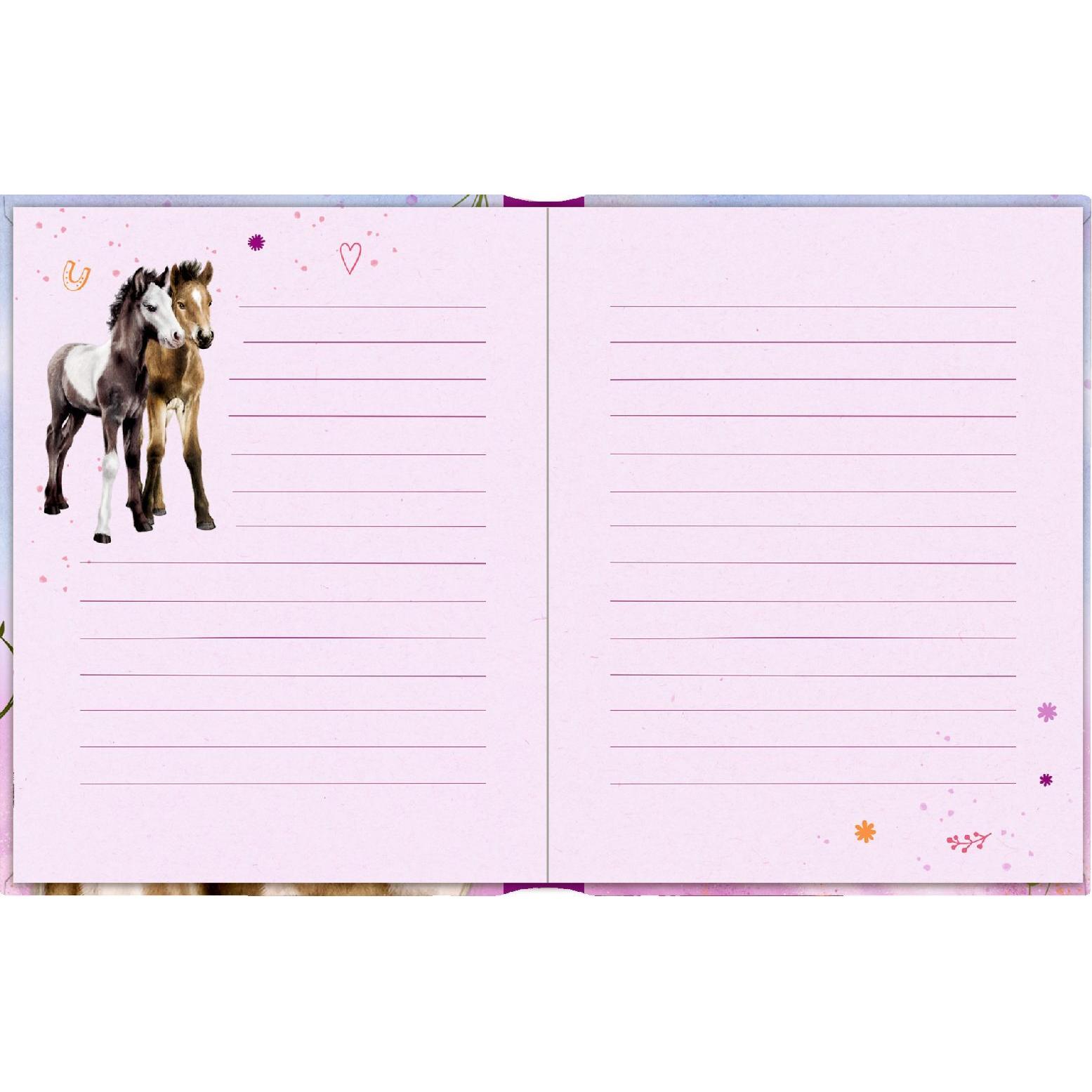 Thumbnail - Coppenrath, Agenda, Tagebuch: Pferdefreunde Mein Tagebuch (Wendepailletten) (Deutsch)