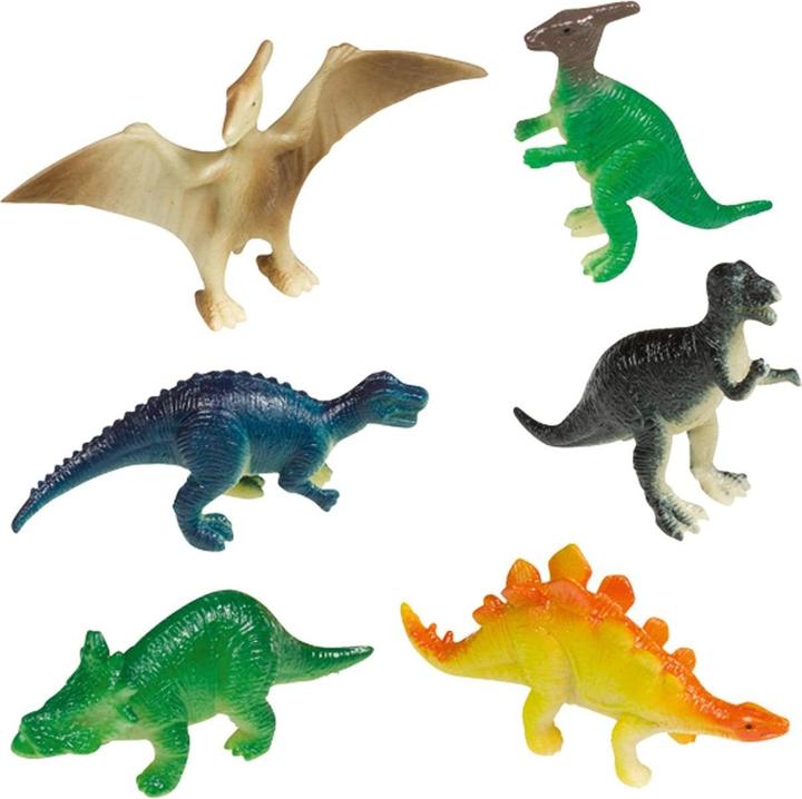 Produktbild Riethmüller 8 Mini-Figuren Happy Dinosaur Plastik (8 Stück)