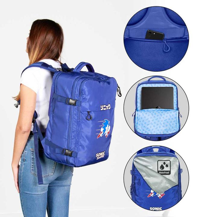 Produktbild Karactermania Large Mercury Travel Backpack 47x23x33cm Action